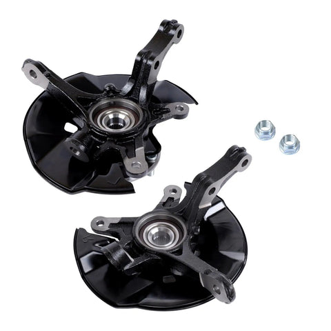 Front Driver Side And Passenger Side Wheel Hub Bearing Steering Knuckle Assembly Replacement For Honda Civic 2013 2014 2015