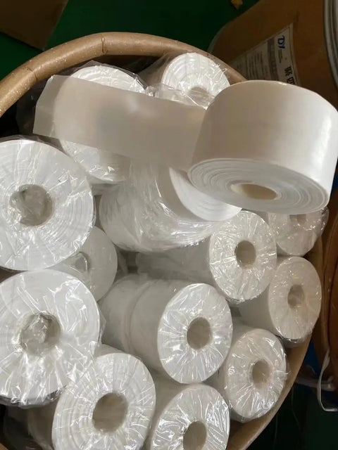 Bulk rolls of Oily PTFE Thread Seal Tape For Natural Gas 5 Rolls 25mm By 0.2mm High Temp Resistance Up To 260C Tight Seal On Gas Lines