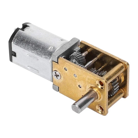 Compact Mini Reducer Motor With Metal Gear And Micro Worm Gear Reducer High Precision DC Gear Motor For Robotics Cameras Smart Locks Tiny Yet Mighty 3V 16RPM Gearbox For Electronic Devices
