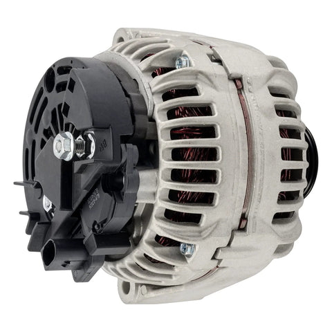 Alternator For 2001 to 2005 Mercedes C240 C320 CLK320 E320 SLK320 Crossfire ML350 2003 to 2005 120 Amp Bosch Unit With 6 Groove Pulley 12V CW