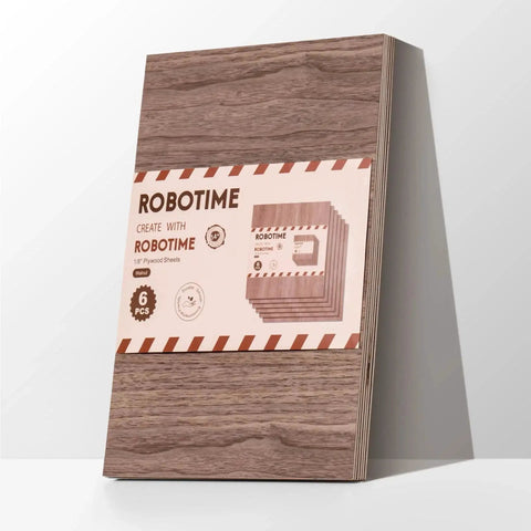 Six Pack One Eighth Inch Walnut Plywood Sheets 12 By 16 Inch For Laser Cutting Engraving And Pyrography 3mm Thick Wood Sheets