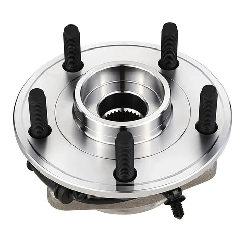 Front Wheel Bearing Hub Assembly For Jeep Wrangler 2011 2017 And 2018 Wrangler JK With 5 Lug Hub Beefed Up Steel Construction, OEM Style Replacement