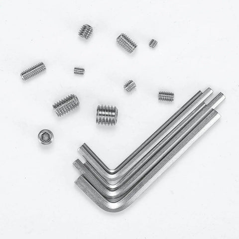 Stainless Steel Socket Head Screw Set 300 Pcs Allen Hex Cap Screws Kit With Metric M3 M4 M5 M6 M8 Sizes Grub Screws For Door Handles And Light Fixtures Rust Resistant And Durable Hardware For Tight Spaces