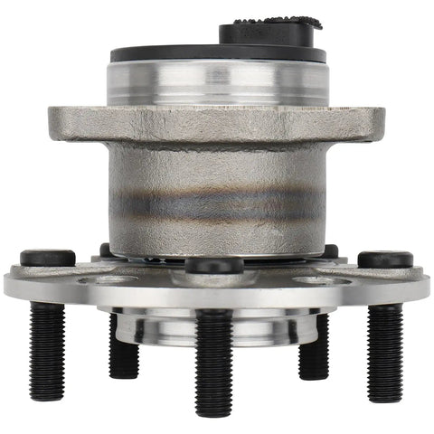 Beefy Rear Wheel Hub And Bearing Assembly Pair For Mitsubishi Lancer 2008 Through 2015 Outlander 2011 Through 2012 And Outlander Sport 2012 Driver Side And Passenger Side Durable Corrosion Resistant High Strength Replacement close-up
