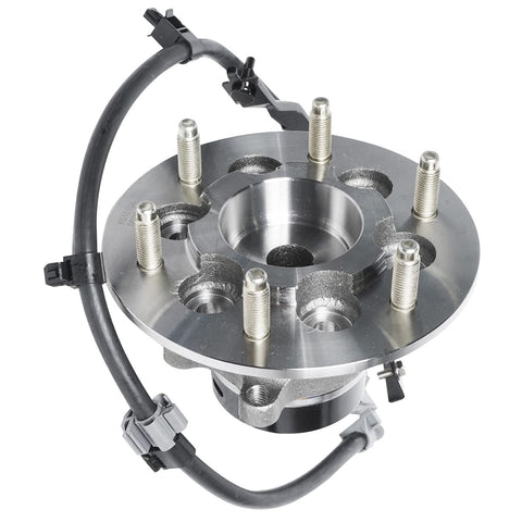 2WD Front Wheel Bearing Hub Assembly With ABS Sensor Fits 2004-2008 GMC Canyon And 2004-2008 Chevy Colorado Plus 2006 Isuzu i-280 2007-2008 i-290 i-370 Front Wheel Hub Replacement