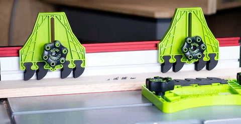Featherboard For Table Saws With EVA Feathers That Keep Kickback In Check And Boost Feed Control For FencePRO FP4 2 Pack
