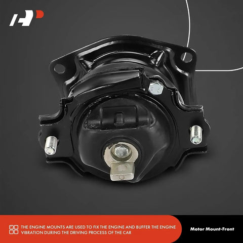 Front motor mount from Beefed-Up Five-Piece Engine Mount And Transmission Mount Set for Honda Odyssey 2005 2006 V6 3.5L EX-L EXL Touring Replacement Kit For A Smooth Ride And Solid Engine Alignment