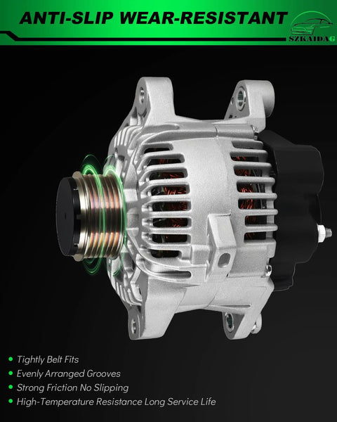 Stable Output Alternator For Kia Optima 2012 2013 2.0L L4 Sorento 2011 2012 2.4L L4 Hyundai Santa Fe 2010 2012 2.4L L4