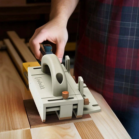 Push Block For Table Saws, Router Tables, Band Saws, And Jointers For Safer Narrow Rip Cuts, Multidirectional Grip With Non Slip Bottom