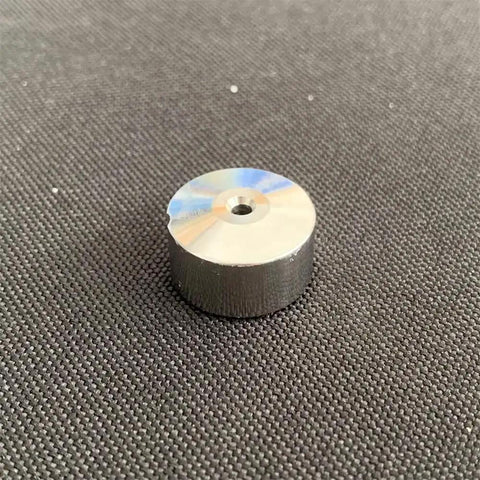 Waterjet Check Valve Seat 10022-021 Replacement For JTS Water Jet Cutting Machine Intensifier Pump Spare Parts, high-quality metal component on textile surface