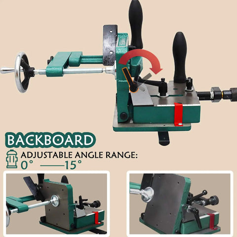 Pro Grade Mortise And Tenon Jig For Table Saw With Quick Tightening Clamp All In One Woodworking Fixture For Tenoners And Clamps Built To Move Quick And Nail Precise Joinery in adjustable angle setup.