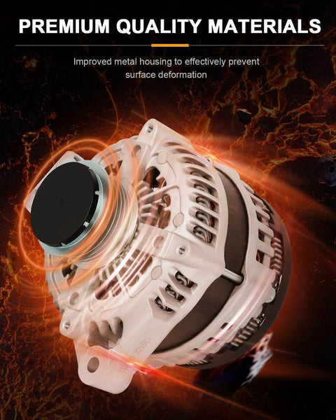 Image of plug and play drop in alternator replacement with premium quality materials for GM SUVs 07-16.