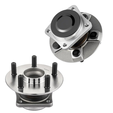 Two Pack Rear Wheel Bearing And Hub Assembly For Toyota Celica 2000 2005, Corolla 2003 2008, Matrix 2003 2008 And Pontiac Vibe 2003 2008 With Five Lug Front Wheel Drive Non ABS