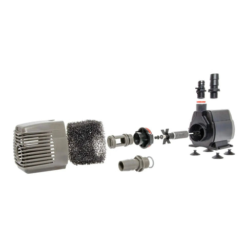 Parts of Heavy Duty 1000 GPH Submersible Water Pump For Ponds Fountains And Hydroponics, 92 Watt Inline Or Submersible, UL Listed