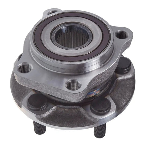 Front Wheel Hub And Bearing Assembly For Forester 2009 2014, XV Crosstrek 2013 2014, Outback Legacy 2005 2014 Pair Beefed Up OE Quality