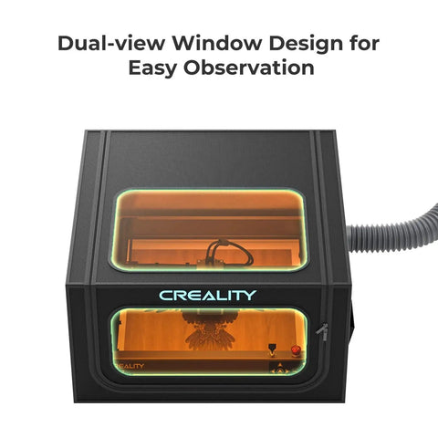 Laser Engraver Enclosure 2.0 With Vent Fireproof And Dustproof Protective Cover 28.3 Inches Wide With Viewing Window