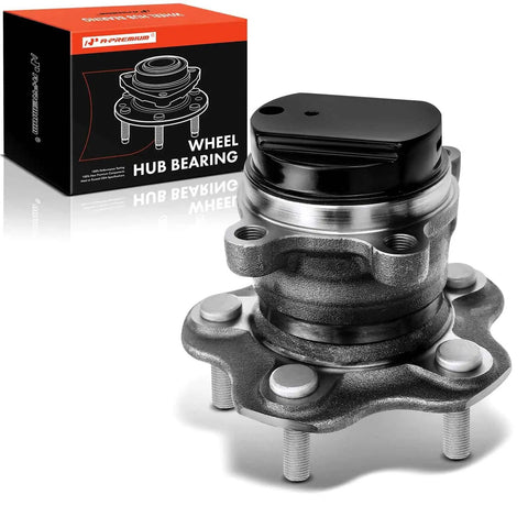 Rear Wheel Bearing And Hub Assembly For Nissan Rogue Rogue Sport And Qashqai 5 Lug FWD Only High Load Capacity