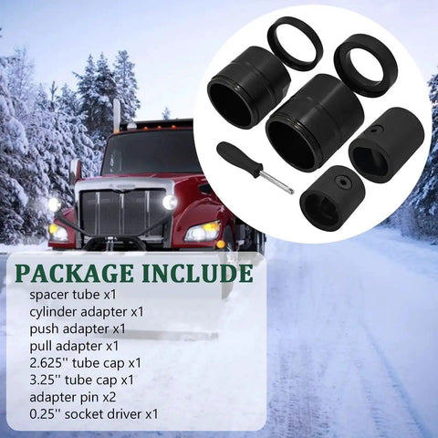 Leaf Spring Pin And Bushing Adapter Service Kit For 15000 Pin And Bushing Starter Kit Pro Grade next to heavy-duty truck