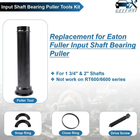 Input Shaft Bearing Puller Tools Kit Replacement For Eaton Fuller One And Three Quarter Inch And Two Inch Shafts components