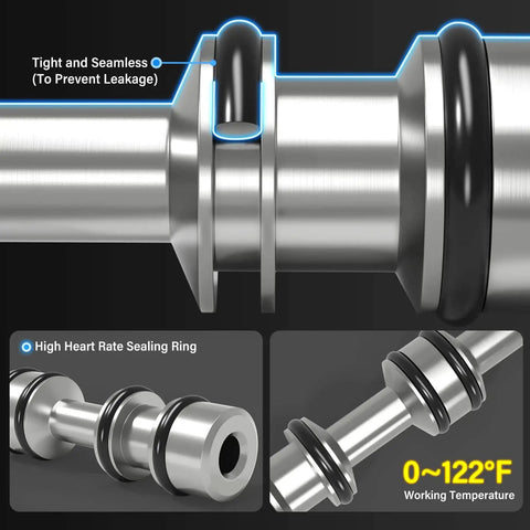 Close-up of Three Way Two Position Hand Pull Valve 1/4 inch NPT showing sealing ring, air pneumatic valve for industrial use