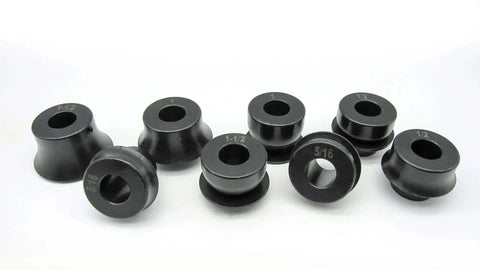 Bead Roller Round Over Die Set For Pro Grade Metal Work And DIY Projects, 4 Piece Radius Dies 5/16 Inch, 1/2 Inch, 1 Inch, 1-1/2 Inch