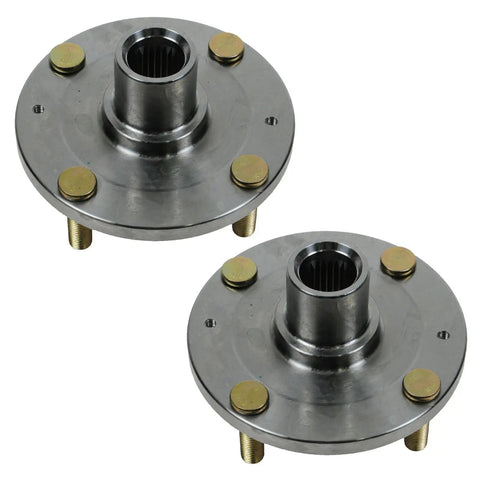 Two Piece Front Passenger Side Wheel Bearing And Hub Kit For 2001 To 2006 Elantra Direct Fit Premium Quality Includes Two Front Wheel Bearings And Hubs