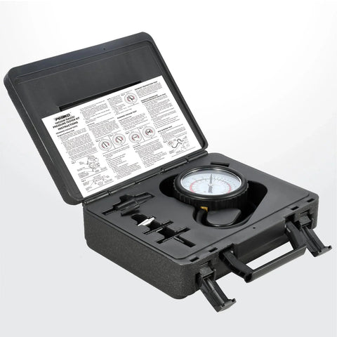 All In One Six Piece Vacuum Pressure Gauge Kit For Carburetors And Vacuum Systems That Simultaneously Measures Carburetor Pressure