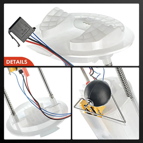 Electric Fuel Pump Module With Sending Unit Fits Chrysler 300 2005-2015 Dodge Challenger 2008-2015 Charger 2007-2015 Magnum 2005-2008 Replace 68102695AG SP7029M components close-up