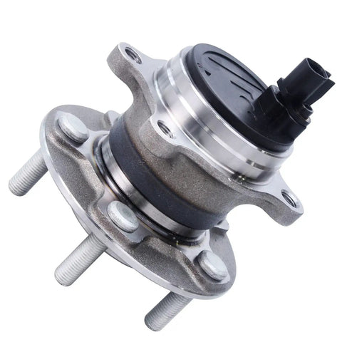 Close-up of the Rear Wheel Bearing Hubs Assembly Kit For Ford Focus 2012-2018 Without Active Park Assist, showing hub details.