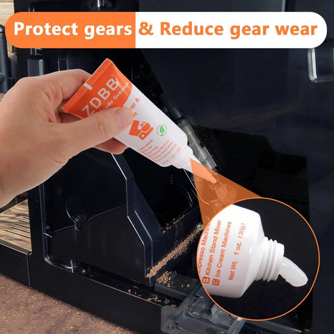 Application of Food Grade Grease Lubricant For Kitchenaid Mixers And Commercial Coffee Machines NSF H1 Certified