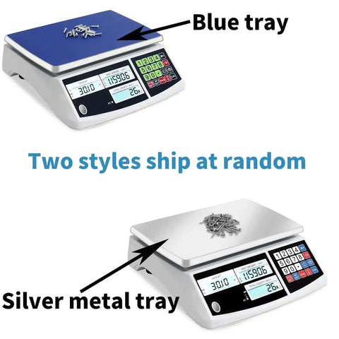 Heavy Duty Digital Counting Scale 30Kg 66Lb With Zero Point One Gram Precision For Coins And Parts Switchable Grams