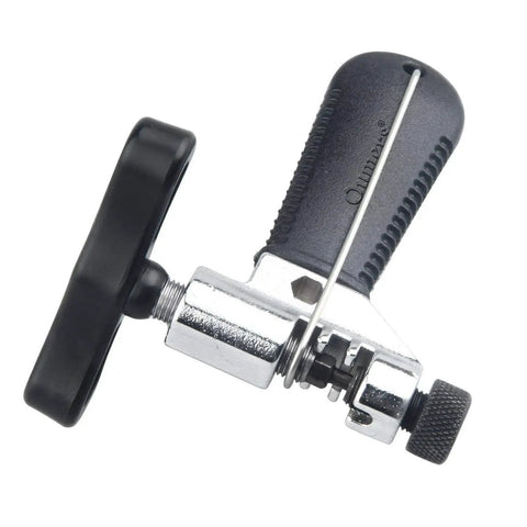 Must Have Universal Bike Chain Tool For Road And Mountain Bikes Chain Breaker And Installer Kit Link Splitter Repair Kit With Durable Metal Frame And Rubber Grip Integrated Chain Hook Easy To Break And Rechain