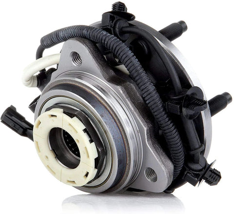 4x4 Ready Front Left And Right Wheel Hub And Bearing Assembly For Ford Ranger 1998 1999 2000 And Mazda B4000 1998 1999 2000 ABS 5 Lug 3 Bolt Triangular Flange