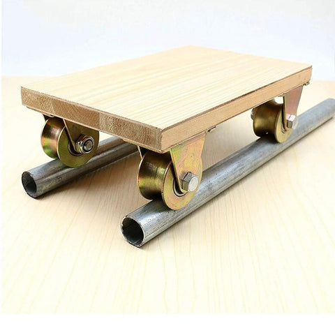 8 Pack 2 Inch V-Groove Wheel Casters Heavy-Duty 1045 Steel Electroplated Rigid Bracket Roller for Sliding Gates Barn Doors
