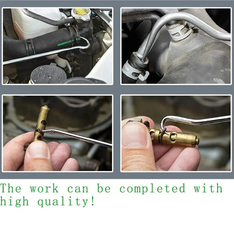 Oil Seal Hook Tool Set 2 Pack Heavy Duty Steel Seal Pullers used in automotive engine for seal removal