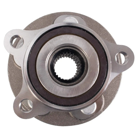 Front view of Front Wheel Bearing And Hub Assembly For Toyota Corolla 2020 2021 2022 LE SE XLE XSE Japan Built J VIN And Prius 2016 2022