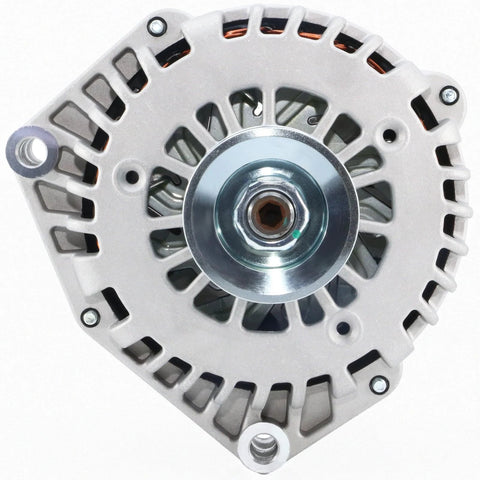Front view of 4-Pin Alternator Replacement For 99-07 Silverado 1500, 02-06 Avalanche, Express 1500, 99-07 Sierra 1500