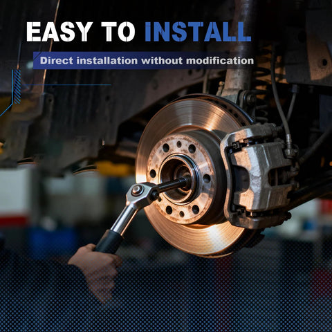 Installation of Beefy Front Wheel Bearing Hub Assembly Fits 00-06 Chevy Tahoe 99-06 Silverado 1500 with ABS and 6 Lug 2WD.
