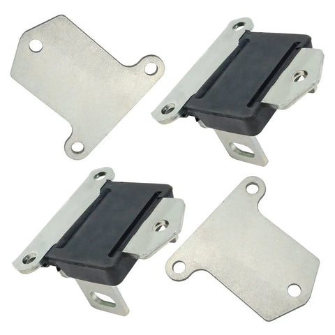 Pair Of Beefy Engine Motor Mounts 3474 For Chevy Small Block And Big Block V8 Engines, Compatible With 383 400 396 427 454 And Other Chevy Motors, Includes Two Mounts, Durable OEM Grade Replacement visible in image