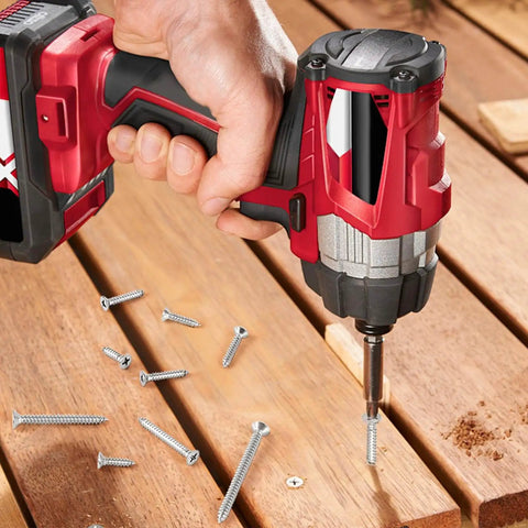 Installing Wood Screws Assortment Kit 220 Pcs 304 Stainless Steel Phillips Flat Head in wooden deck panel