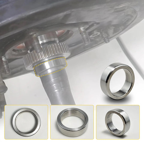 Rear Axle Bearing Retainer Inner Right Left Plug And Play Replacement Compatible With Toyota Land Cruiser And Tundra 42423 34040