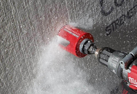 Big Hawg Four And A Quarter Inch Carbide Hole Saw Delivers Fast Clean Holes In Wood And Soft Metal With Durable Carbide Teeth
