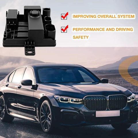 BMW Integrated Power Supply Module For 228i 328i 335i 428i 435i 535i 640i 740i X5 X6 with car in background and benefits highlighted
