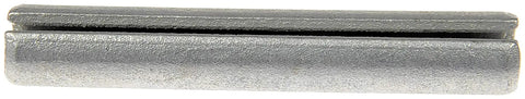 Close-up of a 5/16 inch by 2 inch steel roll pin from the Roll Pins Five Sixteenth Inch By Two Inch Twenty Five Pack Universal Fit Heavy Duty Durable Steel Roll Pins For Automotive Industrial And DIY Projects Easy To Install Wide Range Of Diameters And Lengths Available.