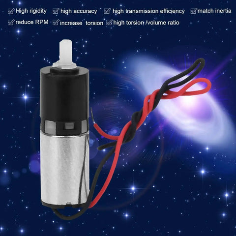 Compact Mini Planetary Gear Motor With 6mm Shaft For Precise Micro Speed Reduction in 3V DC Electronics Garosa Metal