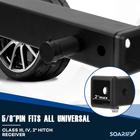 Heavy Duty Trailer Hitch Lock Pin For 2 Inch Receiver Tubes Fits Class III And IV Hitch Receivers Anti Theft Locking