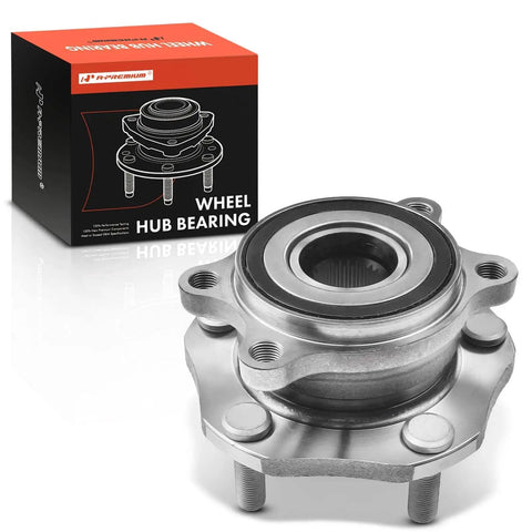 Front Wheel Bearing And Hub Assembly For Nissan Rogue 2014-2023, Rogue Sport 2017-2022, Qashqai 2017-2018, 5-Lug, in packaging