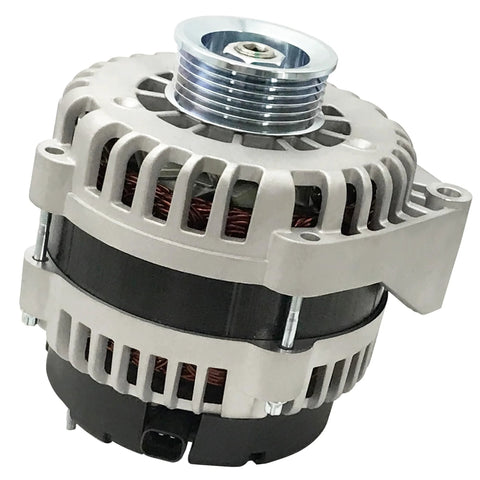 160 Amp Plug And Play Beefed Up Alternator Replacement For 2007 To 2014 Chevy Tahoe Silverado Suburban Avalanche And GMC Yukon XL Sierra 1500 2500 3500 HD Cadillac Escalade ESV EXT V6 4.3L 4.8L 5.3L And V8 6.0L 6.2L OE 40012253