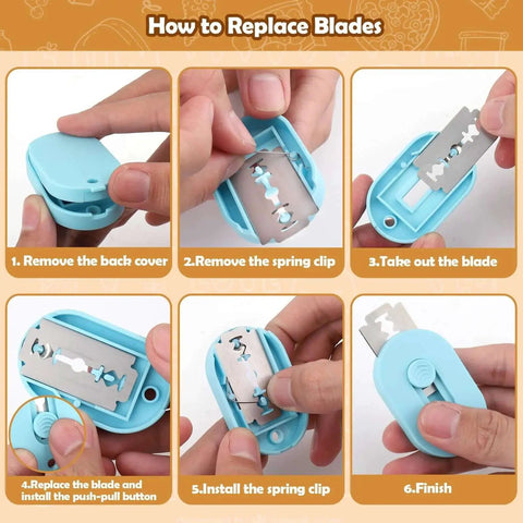 Step-by-step guide to replace blades in Magnetic Bread Lame For Sourdough Scoring No Swap Blade System Extractable Design