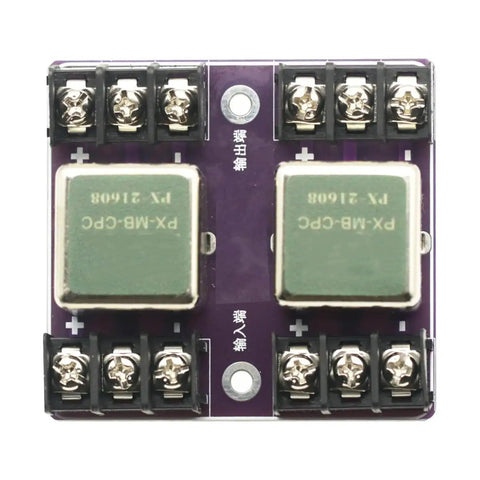 Balanced and Unbalanced Audio Isolation Transformer with Permalloy Core, 600 to 600, dual-channel view
